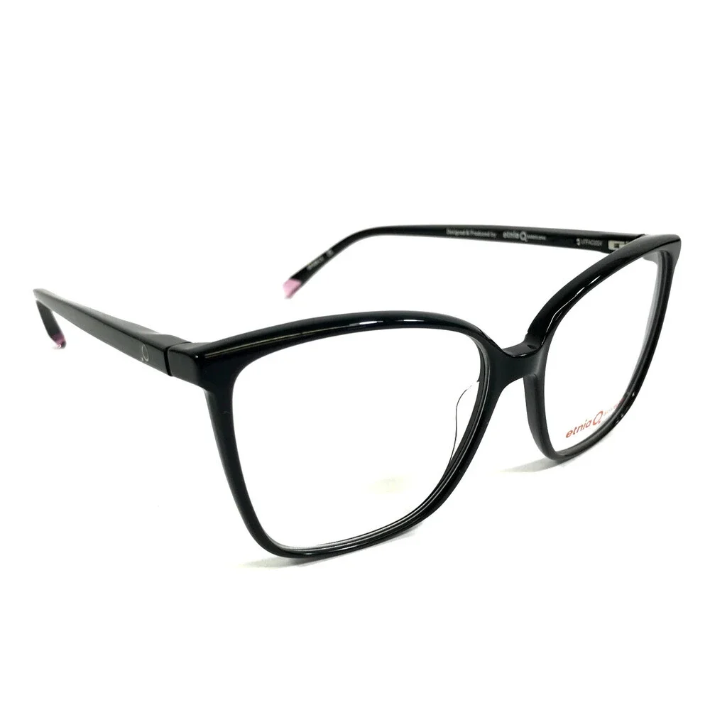 Etnia Barcelona Eyeglasses Frames ANCORA BKPK Black Pink Full Rim 54-14-145